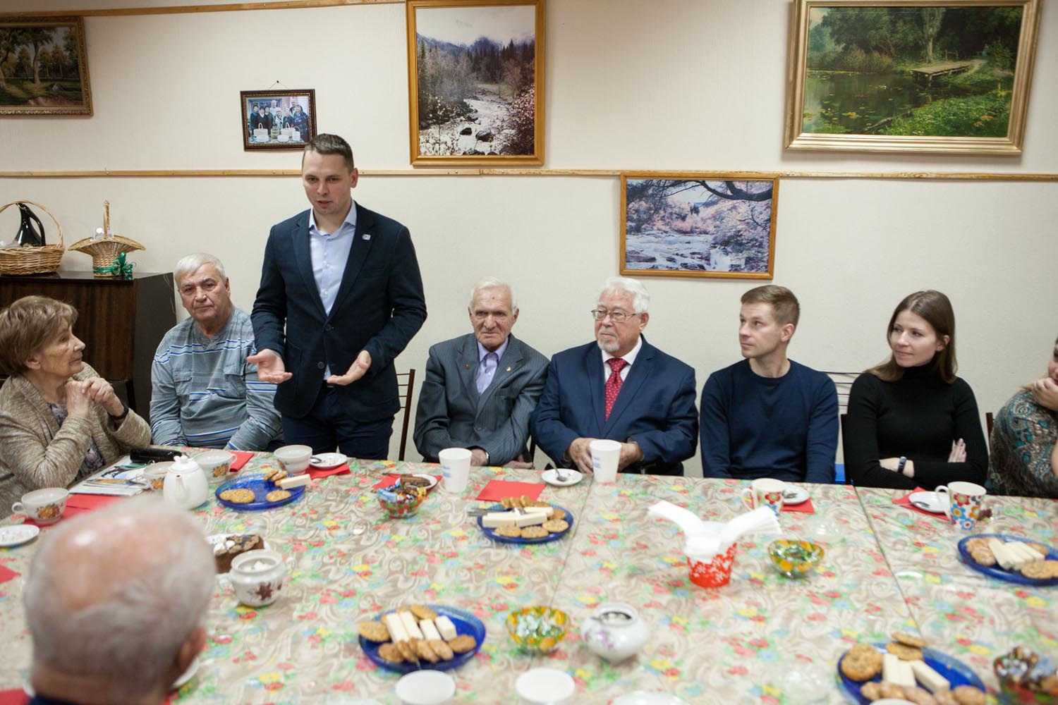 Молодежь и ветераны СХК организовали встречу памяти Ефима Павловича Славского