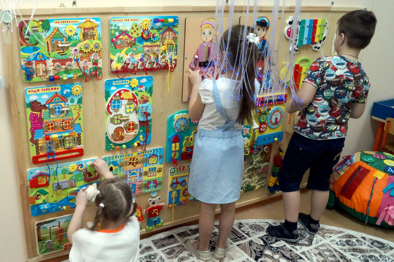При поддержке СХК в детском саду Северска создана сенсорная комната